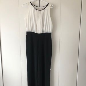 Black and White Jumpsuit- Size 8